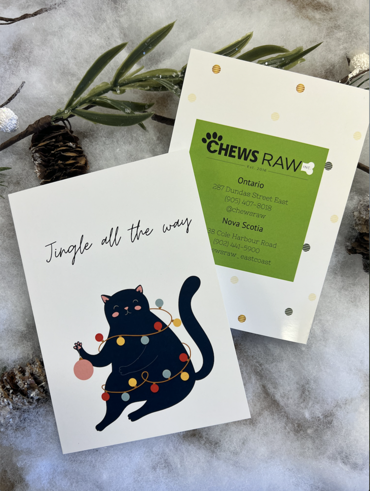 Chews Chews - Folded Card - Jingle All The Way