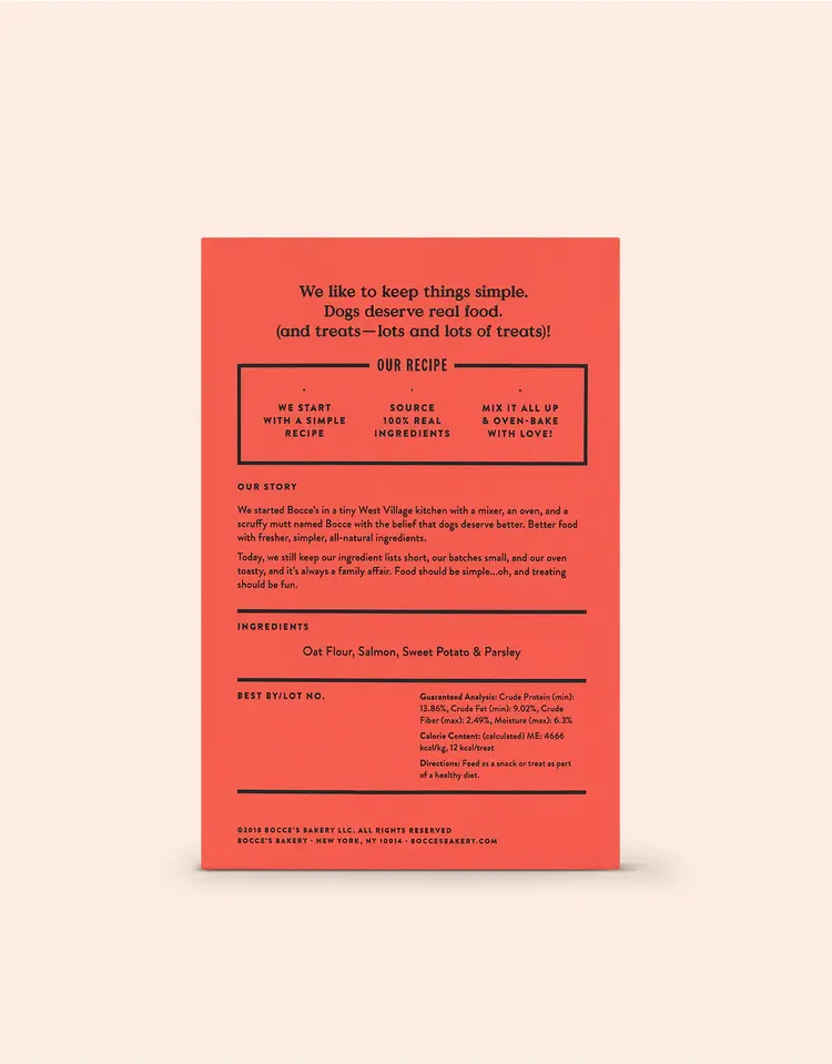 Bocce's Bakery Bocce's Bakery - Salmon Biscuits