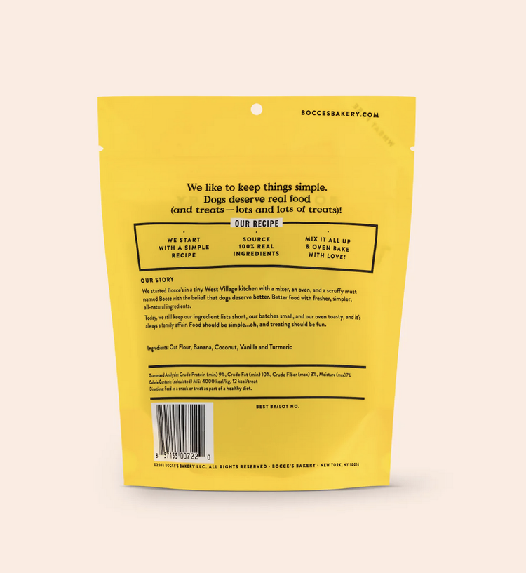 Bocce's Bakery Bocce's - Turmeric Latte - 5oz