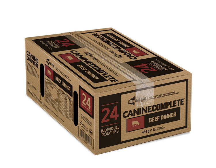Iron Will Raw Iron Will Raw - Canine Complete - Beef Dinner - 24lb