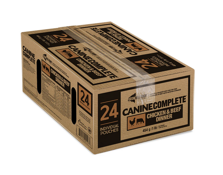 Iron Will Raw Iron Will Raw - Canine Complete - Chicken & Beef Dinner - 24lb