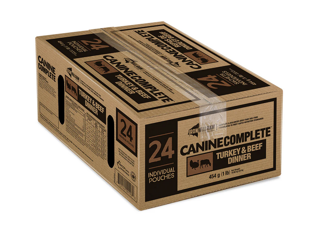 Iron Will Raw Iron Will Raw - Canine Complete - Turkey & Beef Dinner - 24lb