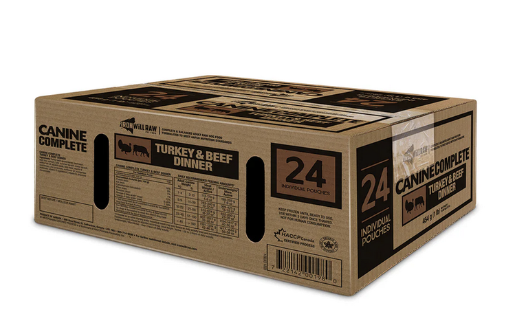 Iron Will Raw Iron Will Raw - Canine Complete - Turkey & Beef Dinner - 24lb