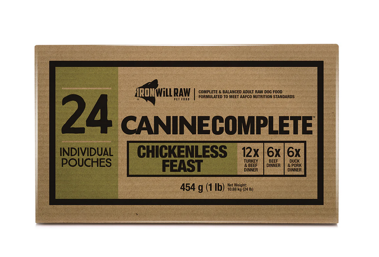 Iron Will Raw Iron Will Raw - Canine Complete - Chickenless Feast - 24lb