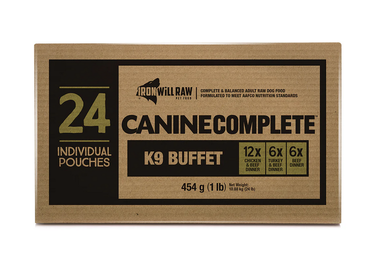 Iron Will Raw Iron Will Raw - Canine Complete - K9 Buffet - 24lb