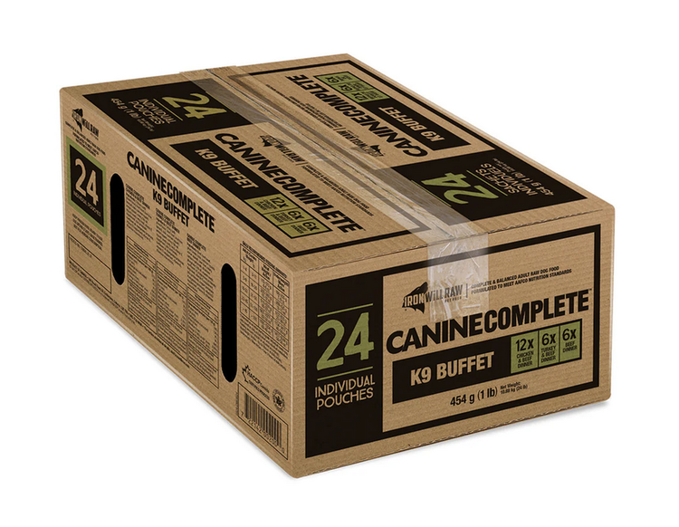 Iron Will Raw Iron Will Raw - Canine Complete - K9 Buffet - 24lb