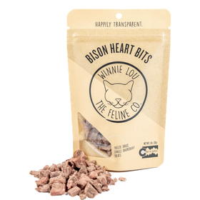 Winnie Lou Winnie Lou - Organic Bison Heart Bits - 1oz