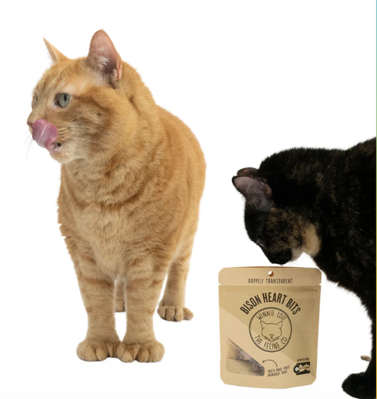 Winnie Lou Winnie Lou - Organic Bison Heart Bits - 1oz