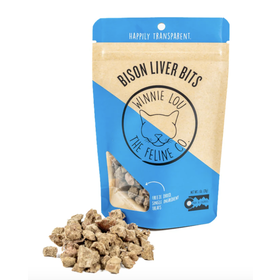 Winnie Lou Winnie Lou - Organic Bison Liver Bits - 1oz