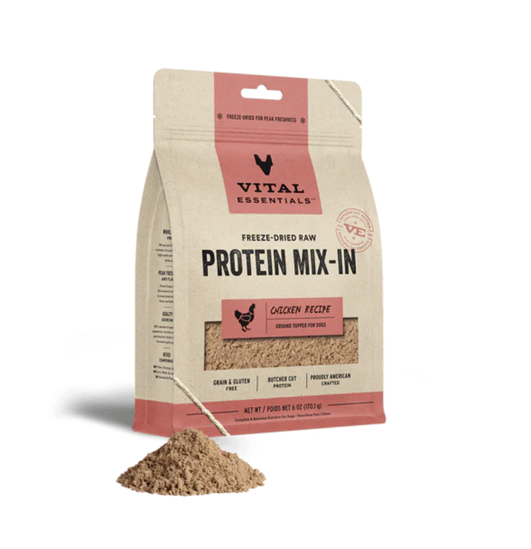 Vital Essentials Vital Essentials - Mix-In Chicken Ground Topper - 6oz