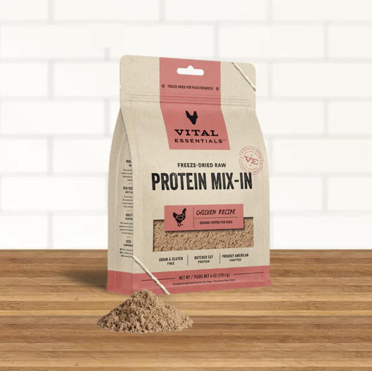 Vital Essentials Vital Essentials - Mix-In Chicken Ground Topper - 6oz