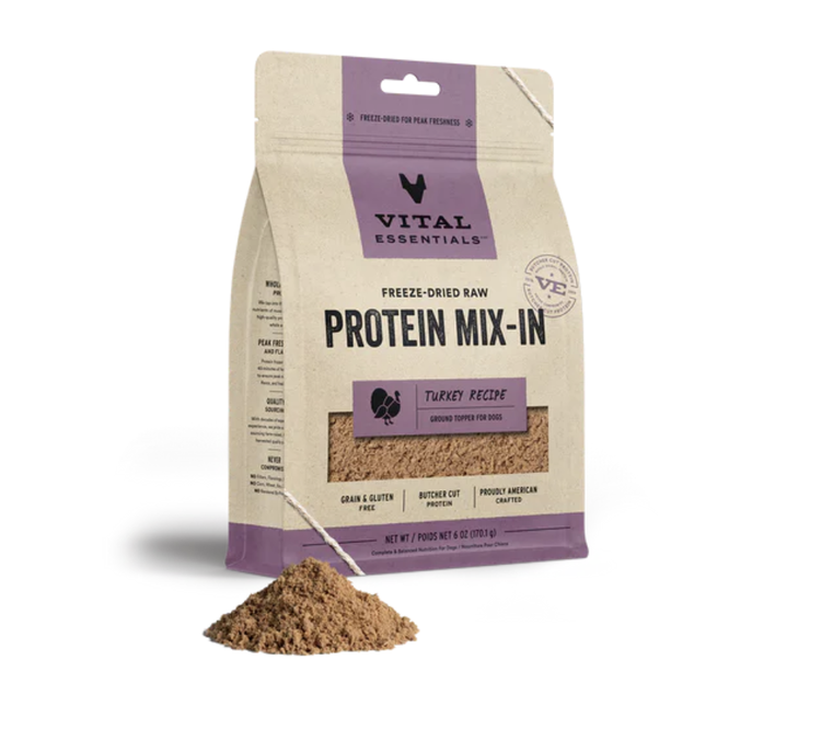 Vital Essentials Vital Essentials - Mix-In Turkey Ground Topper - 6oz