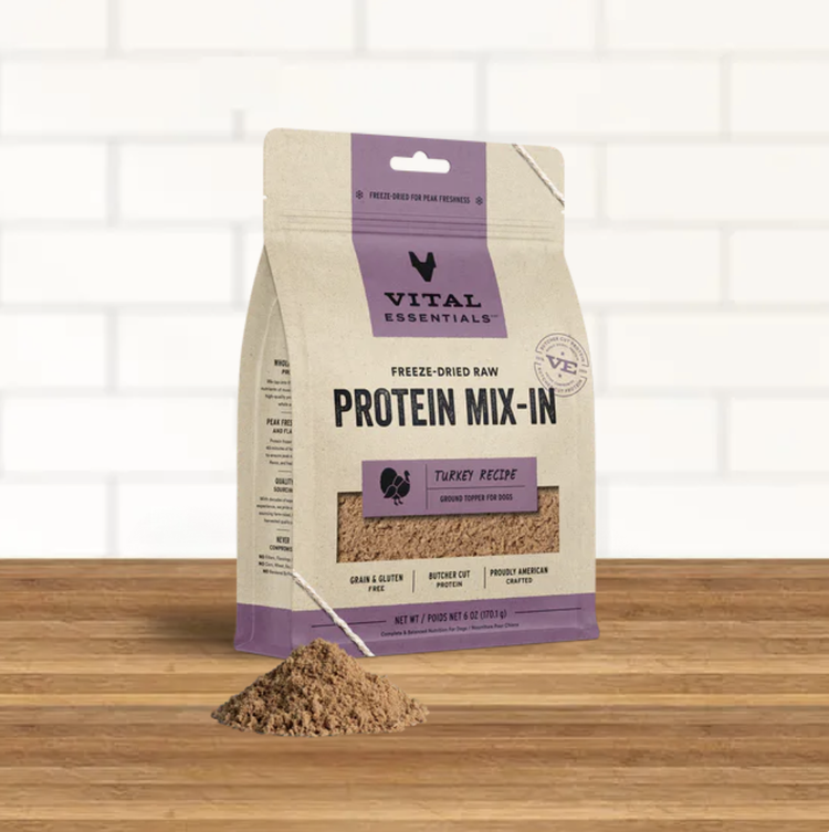 Vital Essentials Vital Essentials - Mix-In Turkey Ground Topper - 6oz