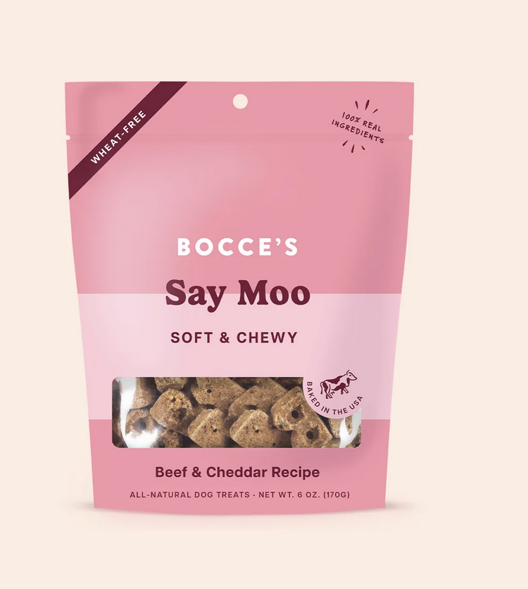 Bocce's Bakery Bocce's Bakery - Soft & Chewy - Say Moo - 6oz