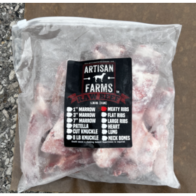 Best Friends Pet Foods Artisan Farms - Meaty Beef Rib - Half