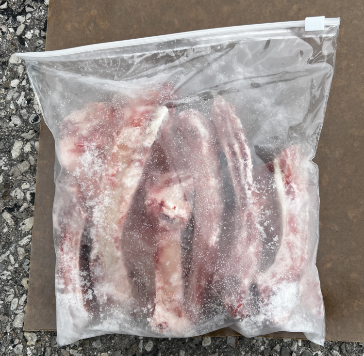 Best Friends Pet Foods Artisan Farms - Meaty Beef Rib - Half