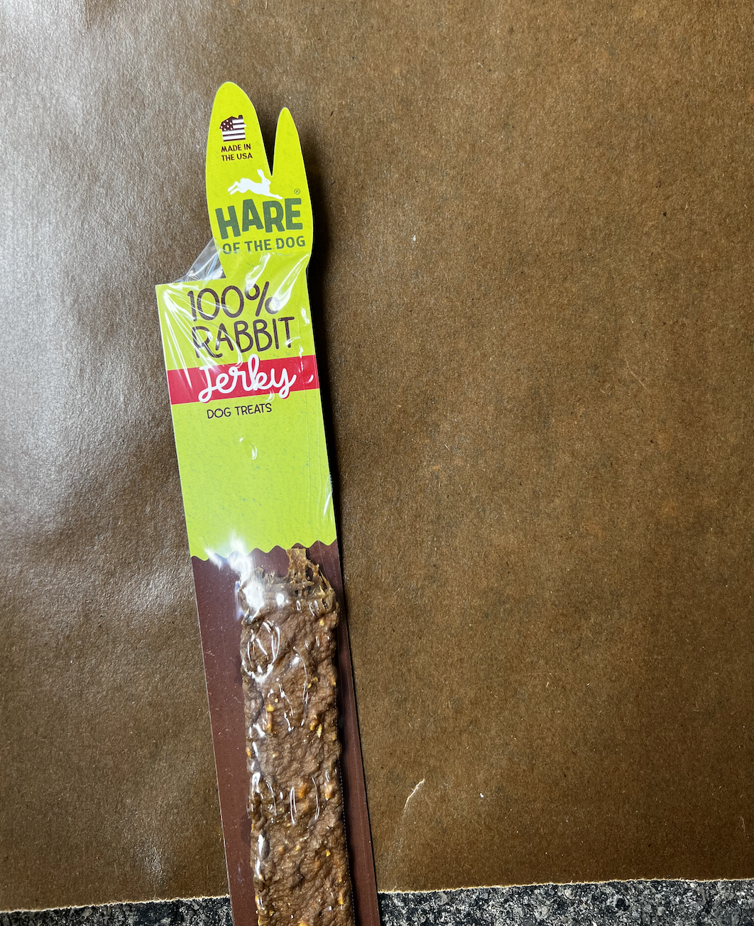 Etta Says! Hare of the Dog - Rabbit Jerky Stick -1pc