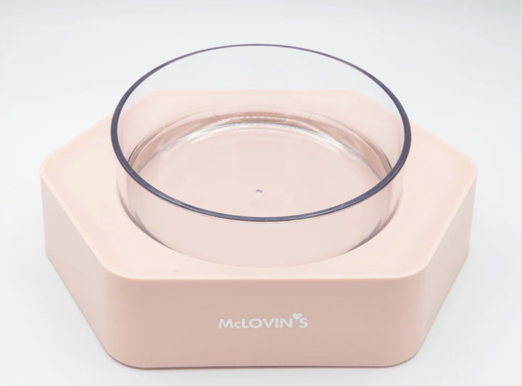 McLovins McLovins Angled Bowl - Peach Pink