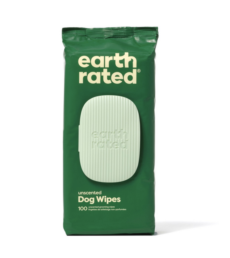 Earth Rated Earth Rated - Grooming Wipes - Unscented