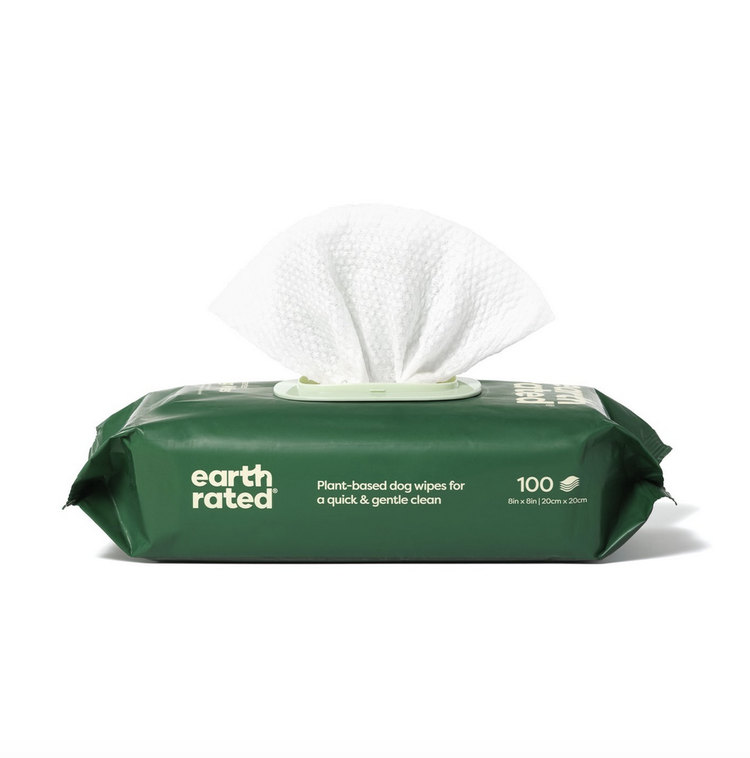 Earth Rated Earth Rated - Grooming Wipes - Unscented