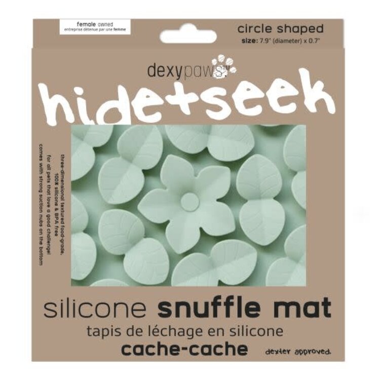 Dexy Paws Dexy Paws - Circle Hide and Seek Snuffle Mat - Sage Green