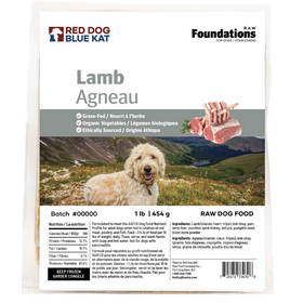 Red Dog Blue Kat Red Dog Blue Kat - Foundations - Lamb 1lb (4x0.25)
