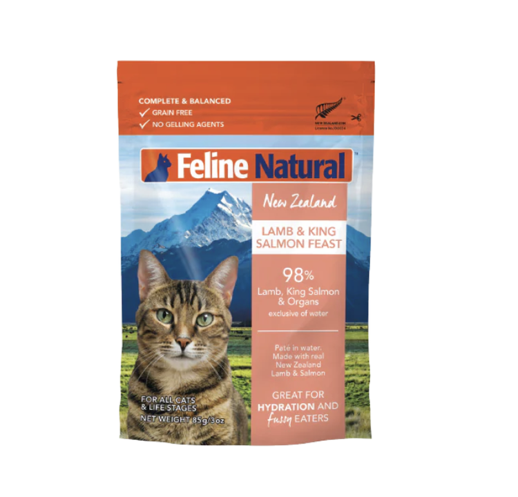 Feline Natural Feline Natural - Lamb & King Salmon - 3oz