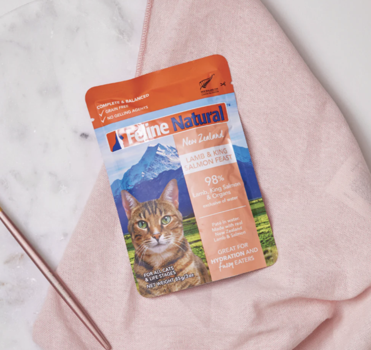 Feline Natural Feline Natural - Lamb & King Salmon - 3oz