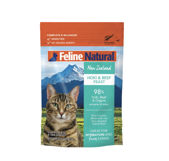 Feline Natural Feline Natural - Beef & Hoki - 3oz