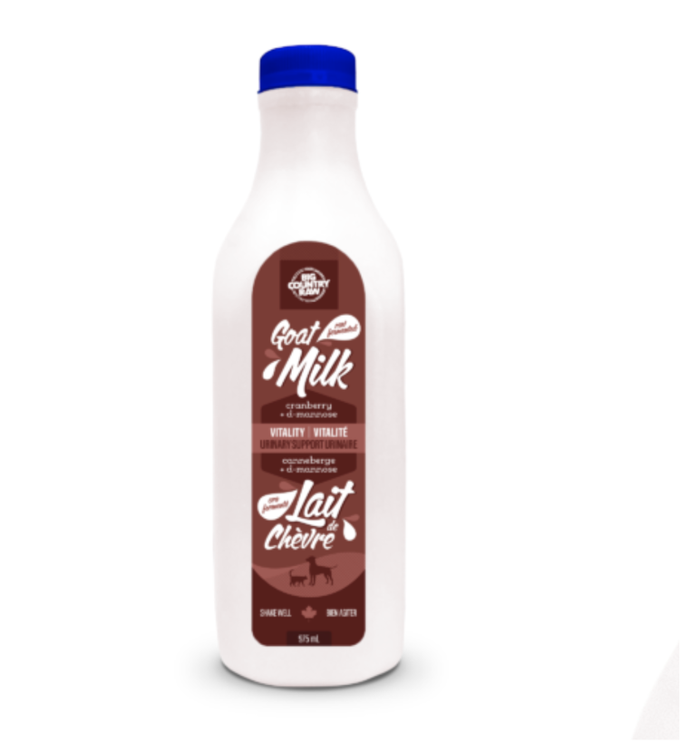 big country raw BCR - Goat Milk - Vitality (Cranberry) - 975ml