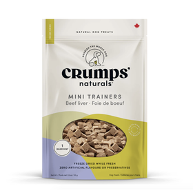 Crumps' Naturals Crumps - Mini Trainers - Freeze Dried Beef Liver - 126g