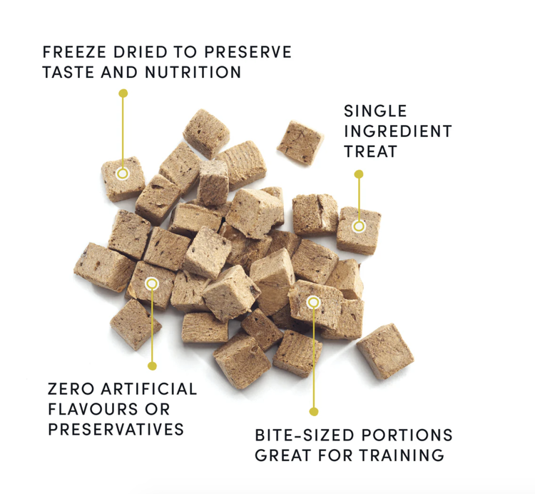 Crumps' Naturals Crumps - Mini Trainers - Freeze Dried Beef Liver - 126g