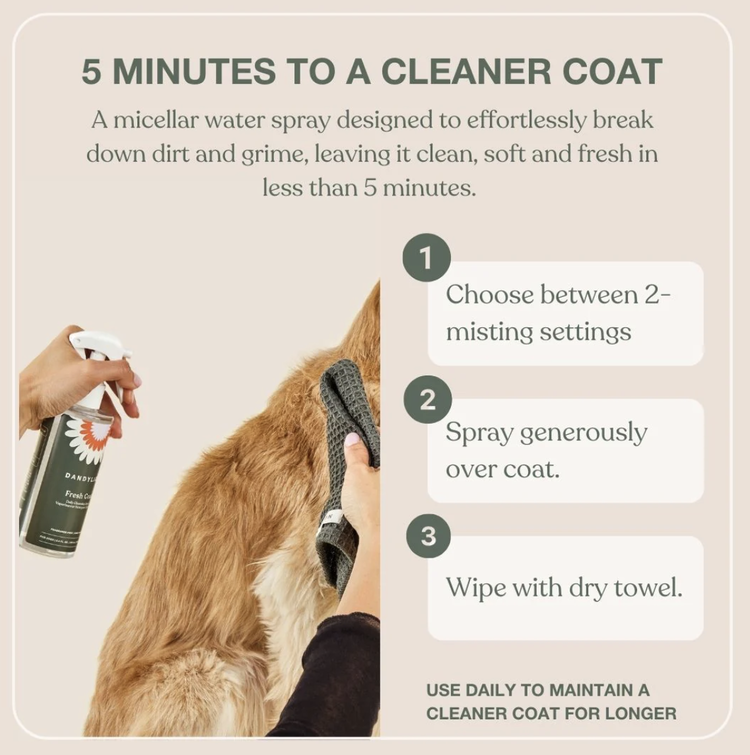 Dandylion Dandylion - Fresh Coat - Daily Cleansing Spray