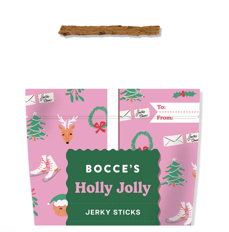 Bocce's Bakery Bocce's Bakery - Holly Jolly Jerky Sticks - 4oz