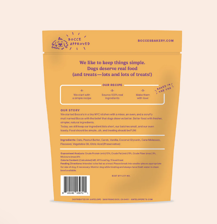 Bocce's Bakery Bocce's Bakery - Milk 'n Cookies - 6oz