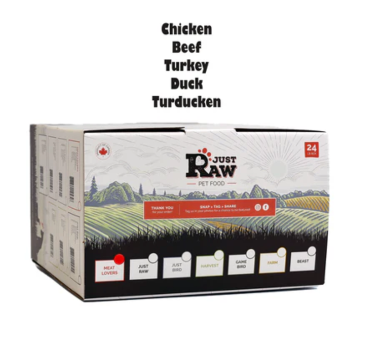 Just Raw Just Raw - Meat Lovers CLASSIC - 24LB