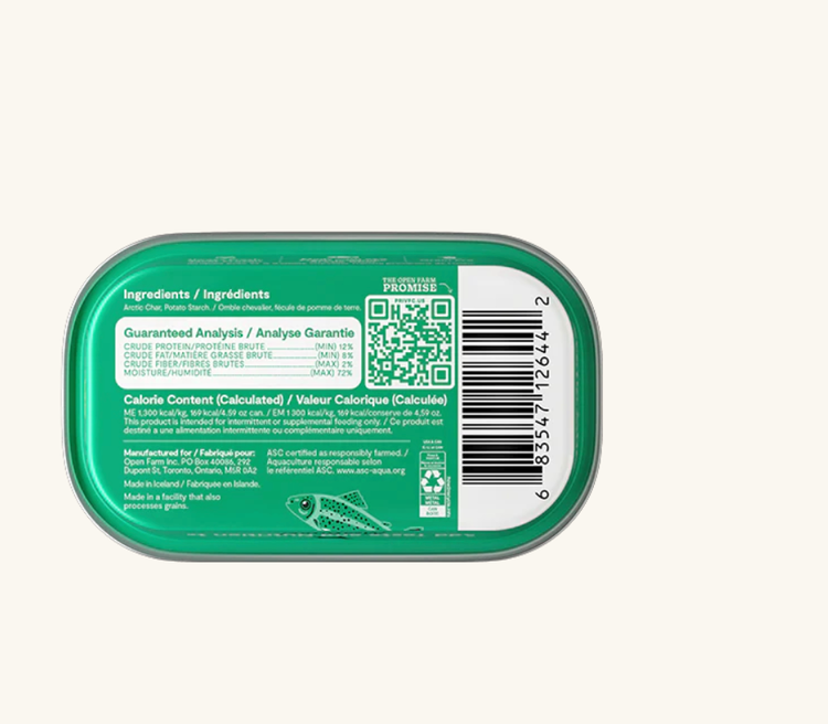 Open Farm Open Farm - Dog - Mousse - Arctic Char - 4.5oz