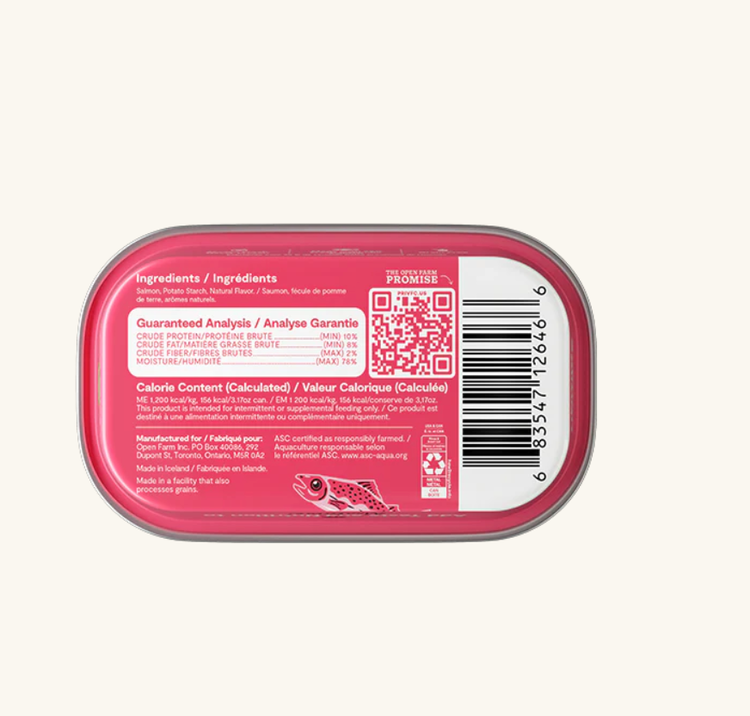 Open Farm Open Farm - Cat - Mousse - Salmon - 3oz