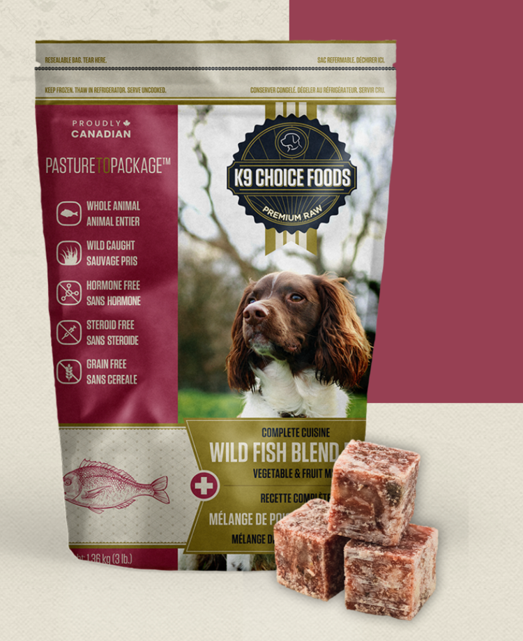 k9 choice K9 Choice - Wild Fish Blend Plus -3lb