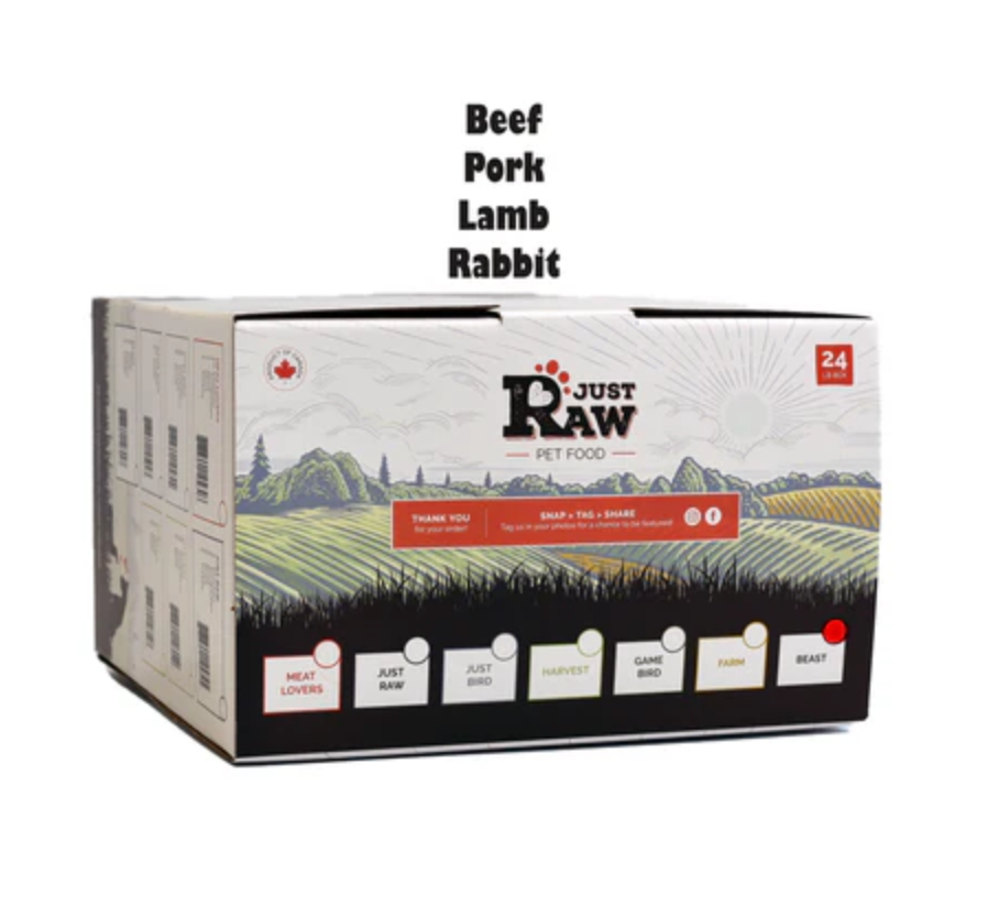 Just Raw Just Raw - Beast CLASSIC - 24LB
