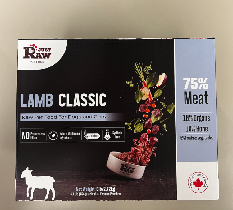 Just Raw Just Raw - Lamb COMPLETE - 6LB