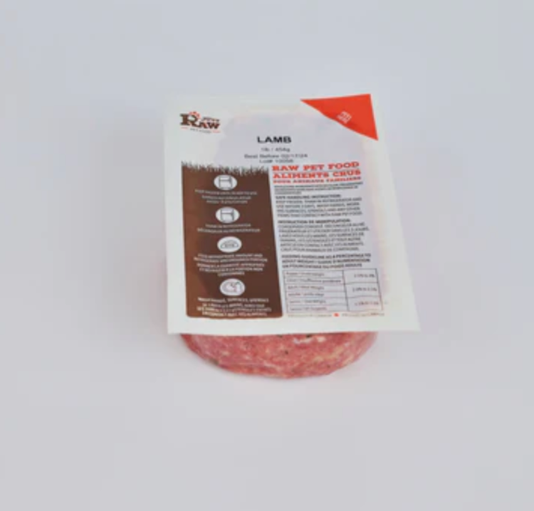 Just Raw Just Raw - Lamb CLASSIC - 6LB