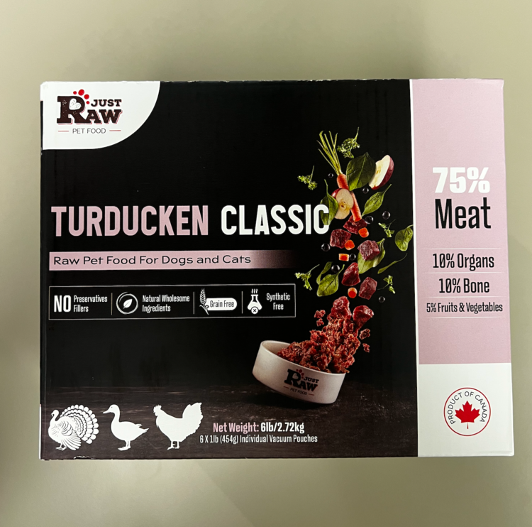 Just Raw Just Raw - Turducken COMPLETE - 6LB