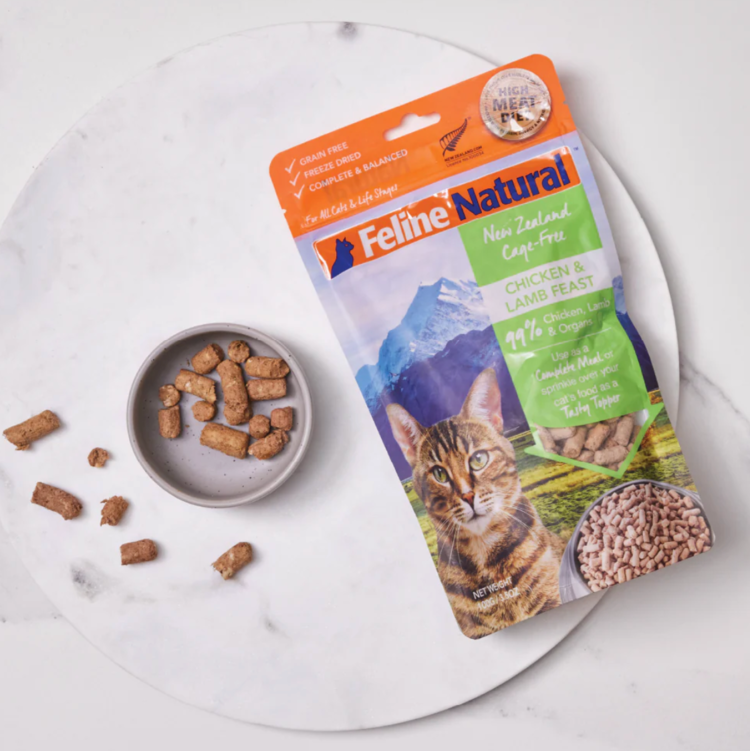 Feline Natural Feline Natural - Freeze Dried - Chicken & Lamb Feast - 3.5oz