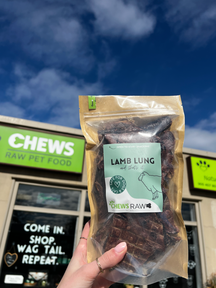 Chews Chews - Treat Bag - Lamb Lung - 200g