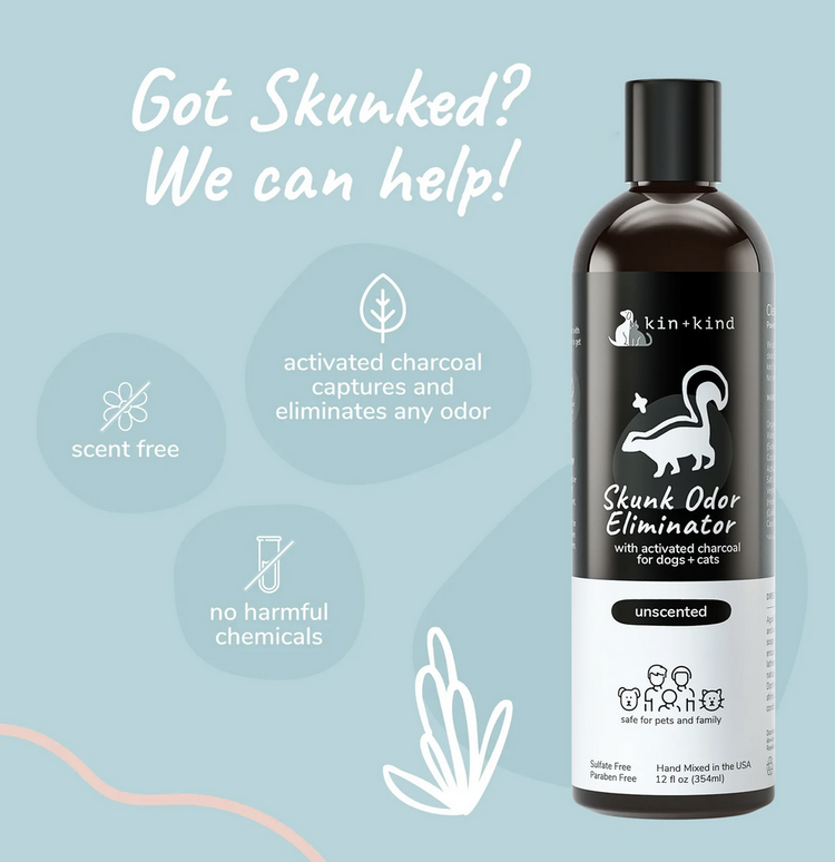 Kin + Kind Kin + Kind - Skunk Odor Eliminator Shampoo