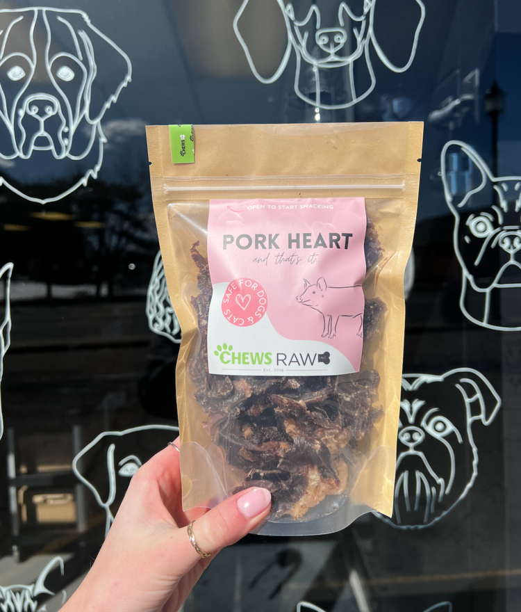Chews Chews - Treat Bag - Pork Heart - 140g