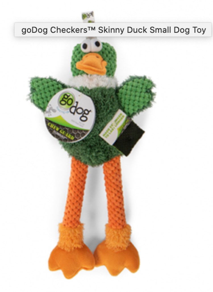 GoDog GoDog - Checkers Duck - Large