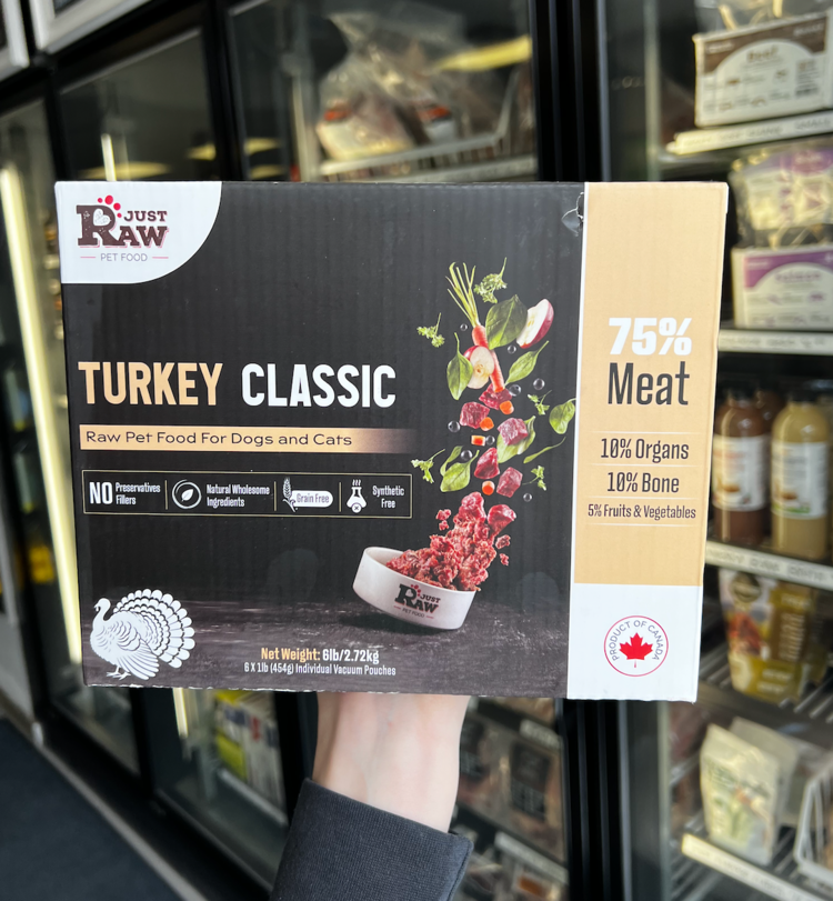 Just Raw Just Raw - Turkey CLASSIC - 6LB