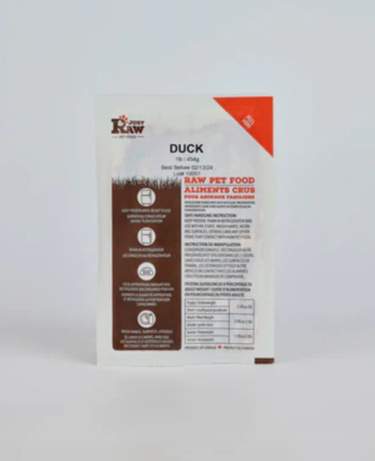Just Raw Just Raw - Duck COMPLETE - 6LB